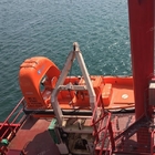 A Type Rescue Boat Davit With Hydraulic Winch For Fast Launching