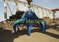 Orange Peel Hydraulic Rotating Grapple Good Stability Reliable Operation