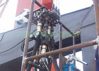 Rust - Proof Fixed Jib Crane 6T 10M Hydraulic 304 Steel Structure High Durability