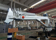 Telescopic Boom Slewing Deck Crane Safety Main Lifting Motor With Thermal Protection