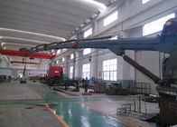 Electric Hydraulic Marine Deck Crane , Telescopic Boom Crane 0.85T 31M
