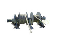 High Efficiency Port Marine Deck Winches For Marine Vessels Ships Long Ropes