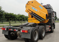 High Efficiency Truck Mounted Boom Crane Durable Low Power Consumption