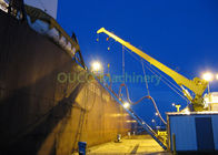 Marine Stiff Boom Crane , 30 KW Cargo Ship Crane Low Power Consumption
