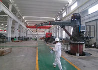 10T 10M Hydraulic Pedestal Crane High Flexibility Low Power Consumption