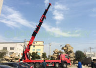 160T Truck Mounted Knuckle Boom Cranes Heavy Duty Not Limited Angle And Height