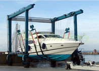 Yacht Lifting Mobile Harbor Crane Heavy Type Reliable Low Power Consumption