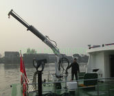 Marine Deck Knuckle Boom Crane Portable Type With Advanced Components