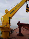 4 Ton Marine Stiff Boom Crane , Electric Hydraulic Deck Crane 12 Months Warranty
