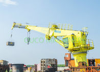 3T 40M Marine Electric Hydraulic Crane With Telescopic Boom