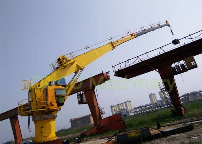 40t Marine crane  hydraulic crane with ABS Class and advanced components