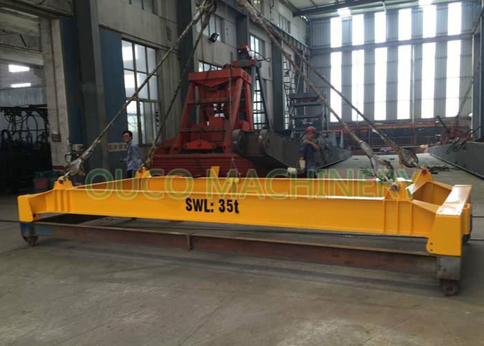 Robust Design Container Lifting Spreader Bar Compact Structure Running Smoothly
