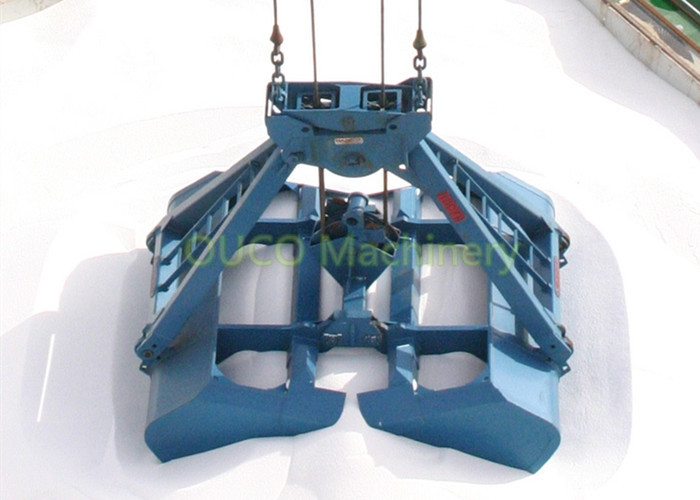 2 Ropes Mechanical Clamshell Grab Bucket Easy Operation With Long Life
