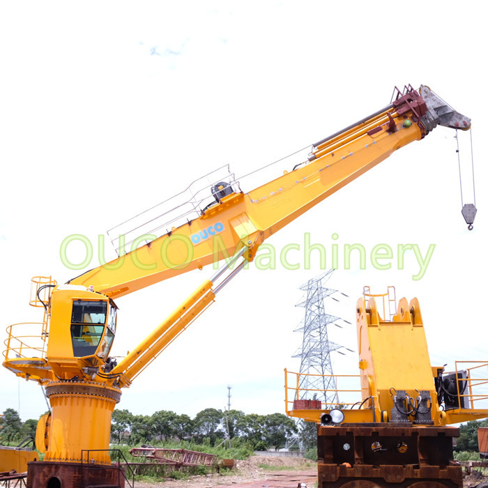 8t26m Offshore Knuckle Boom Crane IP56 With ABS Certification