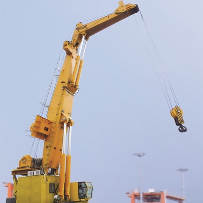Custom Design Compact Knuckle Boom Crane Mobile Harbour Crane Lifting Safety