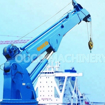 Hydraulic Telescopic Boom Crane Remote Control Crane 2T10M Easy To Operate