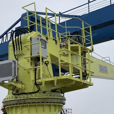 Heavy Duty Carbon Steel / Stainless Steel Marine Deck Crane With 15M Working Radius