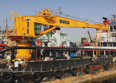 Marine crane 40t hydraulic crane with ABS Class and advanced components