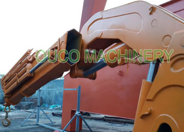 Marine Folding Truck Crane Vessel Deck Hydraulic Boom Crane Space Saving