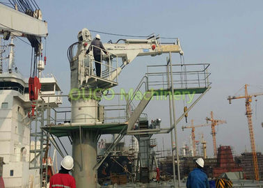 OUCO 4T15M Marine Pedestal Jib Deck Hydraulic Electrical Crane