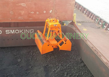 Vessel Clamshell Crane Bucket Steel Structure High Load Bearing Capacity
