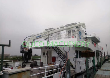 Marine deck knuckle boom portable crane hydraulic crane with advanced components