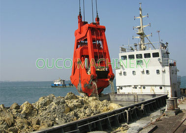 Large Capacity Clamshell Dredging Grab Underwater Electric Hydraulic Drive