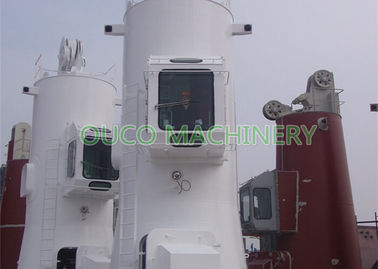 Heavy Duty Boat Deck Crane Overload Protection For Cargo Bulks Unloading