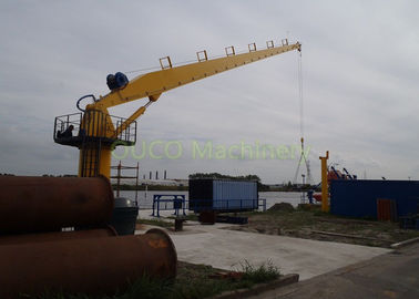 Anti - Collision Fixed Boom Crane Diesel Hydraulic Drive With ABS Class
