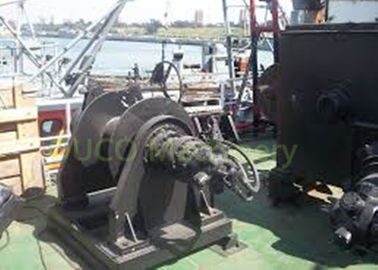 Anchor Rope Marine Drum Winch High Reliability For Marine Vessels Deck