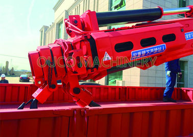 Heavy Duty Truck Mounted Boom Crane Highly Maneuverable Good Performance