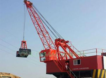 High Efficiency Harbour Hoisting Machine For Bulk Carrier / Barge Vessels