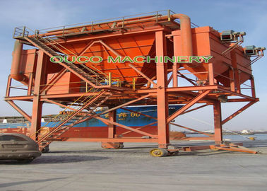 Mobile Eco Hopper Large Capacity , High Efficiency Cement Hopper With Filter