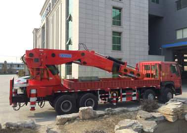 High Durability Truck Mounted Knuckle Boom Crane with Small Foundation