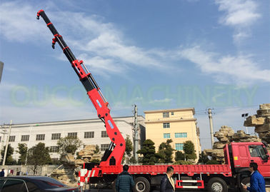 160T Truck Mounted Knuckle Boom Cranes Heavy Duty Not Limited Angle And Height