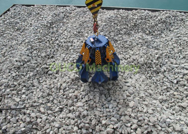 High Stability Excavator Rock Grapple Orange Peel With Strong Structure