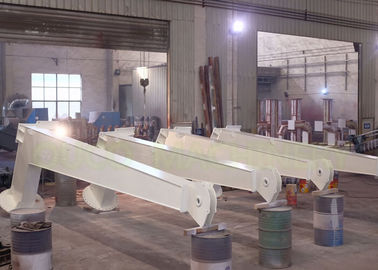 Small Footprint Fixed Jib Crane Less Installation Area With CCS Certificate