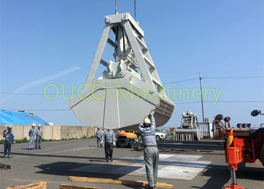 Clamshell Unloading Grab Bucket with wireless remote control  material handling