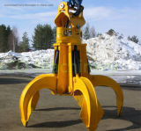 Steel Long Life Orange Peel Grab Hydraulic Bulk Grab Bucket As Part Of Crane